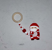 Beißanhänger Weihnachtsmann