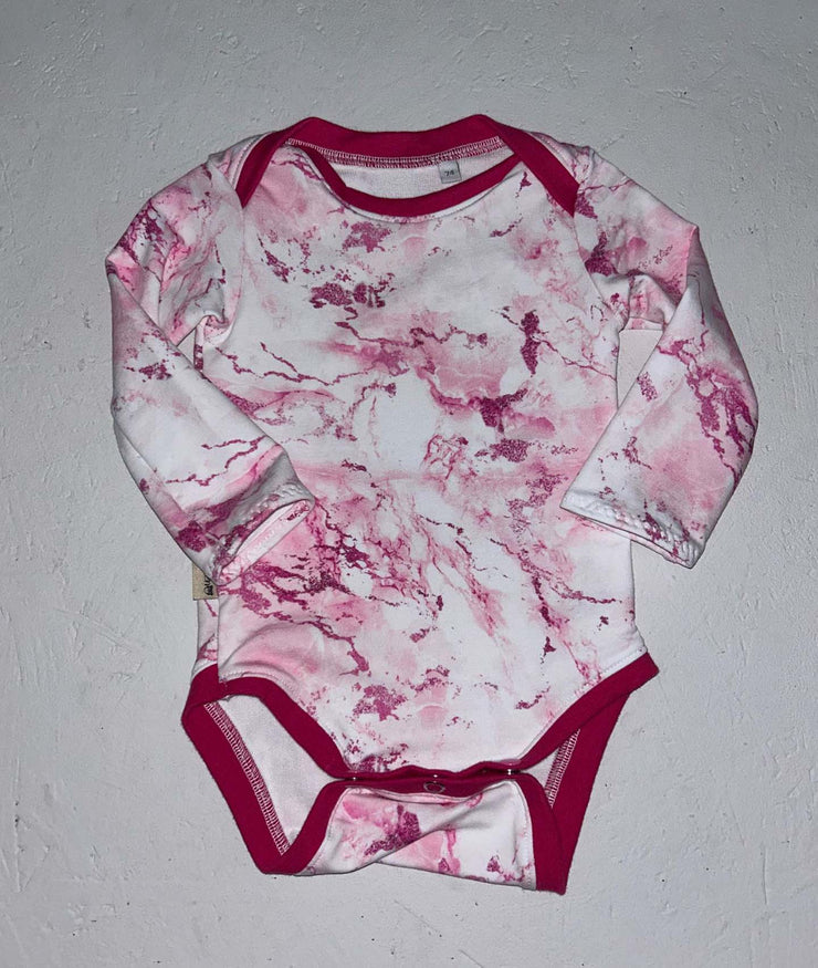 Body rosa marmoriert