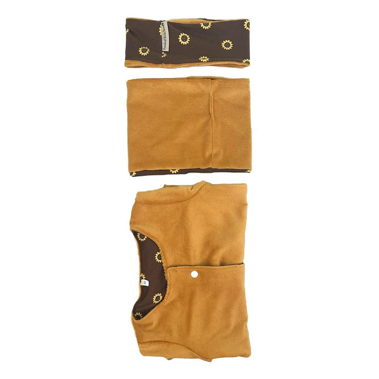 Set Jacke, Stirnband, Loop