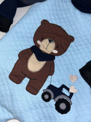Set Strampler, Body und Lätzchen