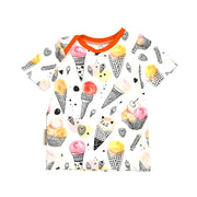 T-Shirt Katze im Eis