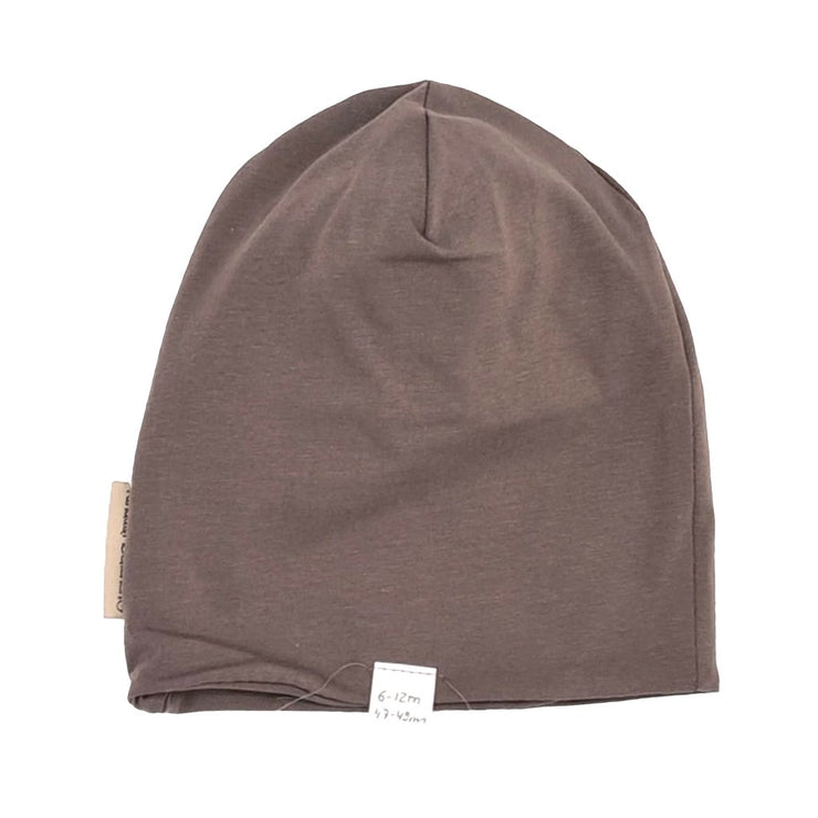 Beanie Taupe uni