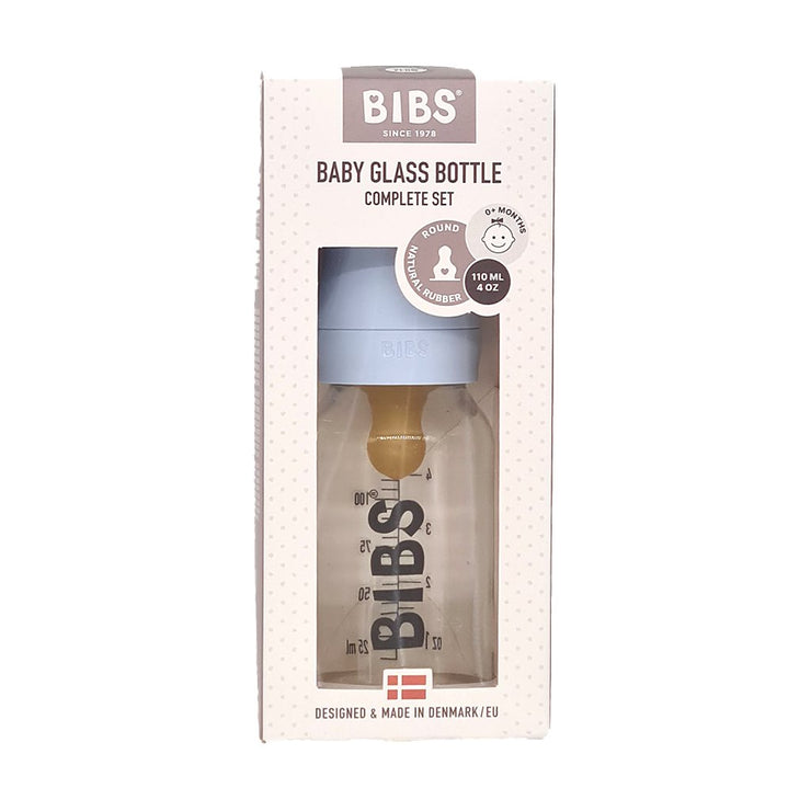 Bibs Babyflasche blau