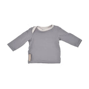 Langarmshirt Grau uni