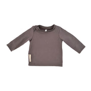 Langarmshirt Taupe uni