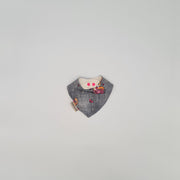 Lätzchen Jeansoptik Hund