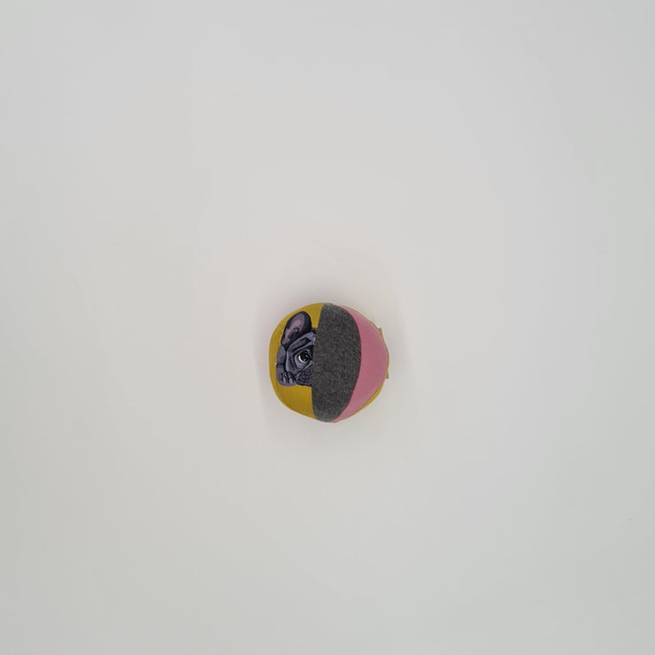 Rasselball Mops