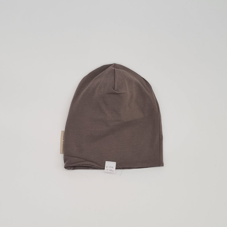 Beanie Taupe uni