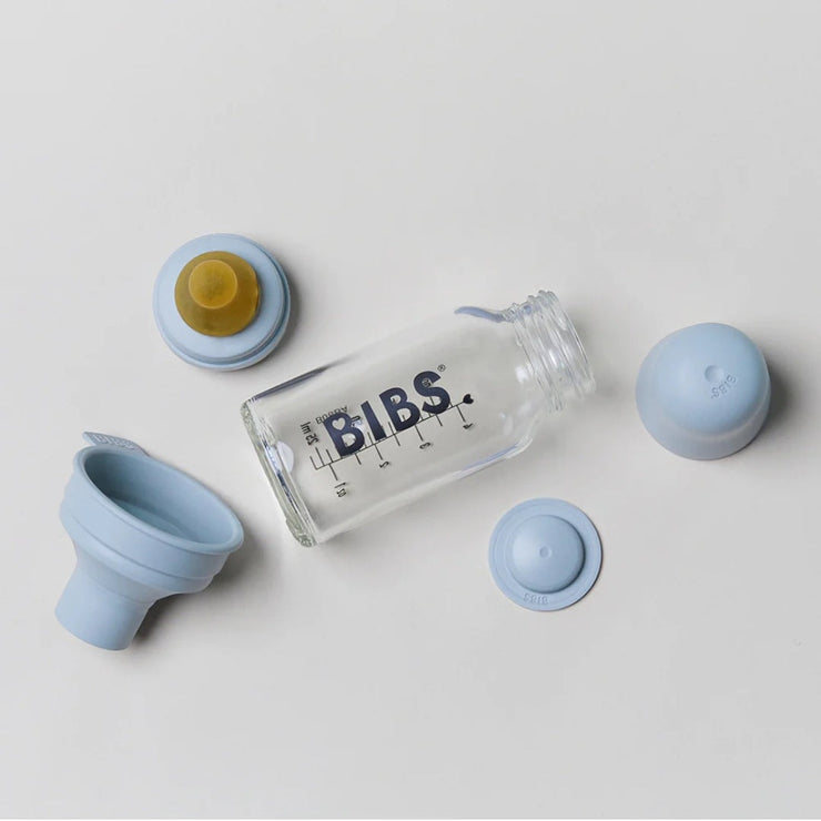 Bibs Babyflasche blau