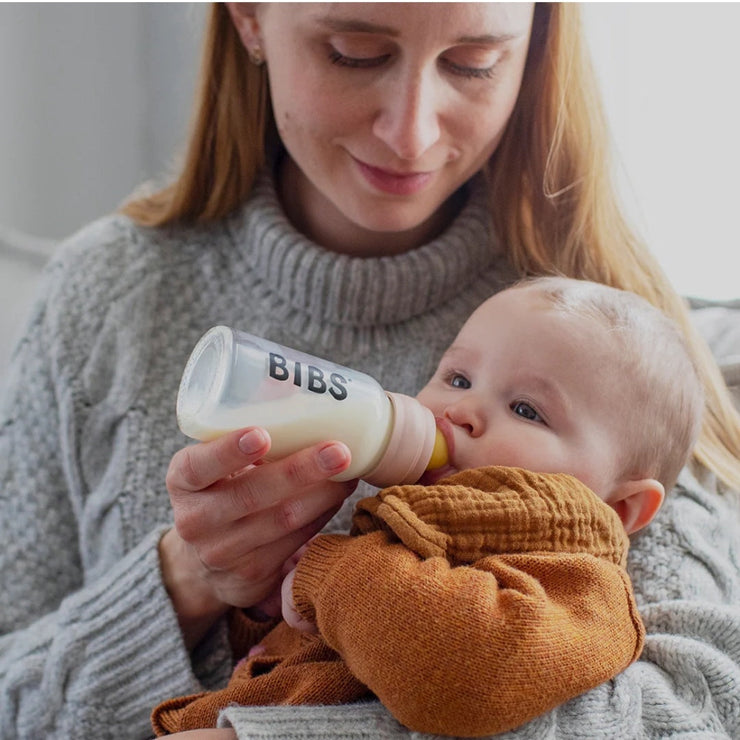 Bibs Babyflasche blau