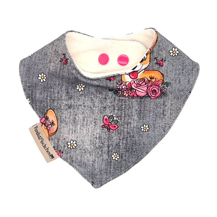 Lätzchen Jeansoptik Hund